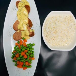 Saucisse miel et moutarde