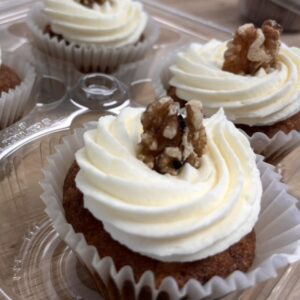 Cupcakes aux carottes ( 6 )