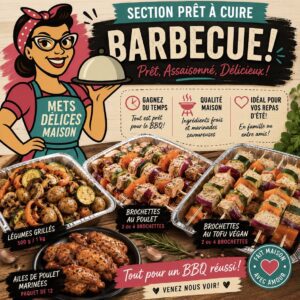 Section Bbq ( Prêt a cuire )