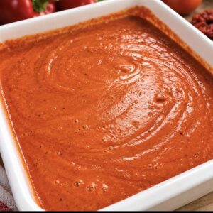 Soupe piments rôties, tomates séchées et patates (900ml)